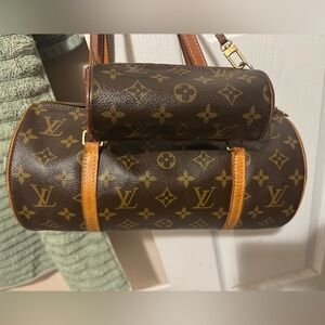Gorgeous Louis Vuitton Brown papillon and mini - super cute, great condition